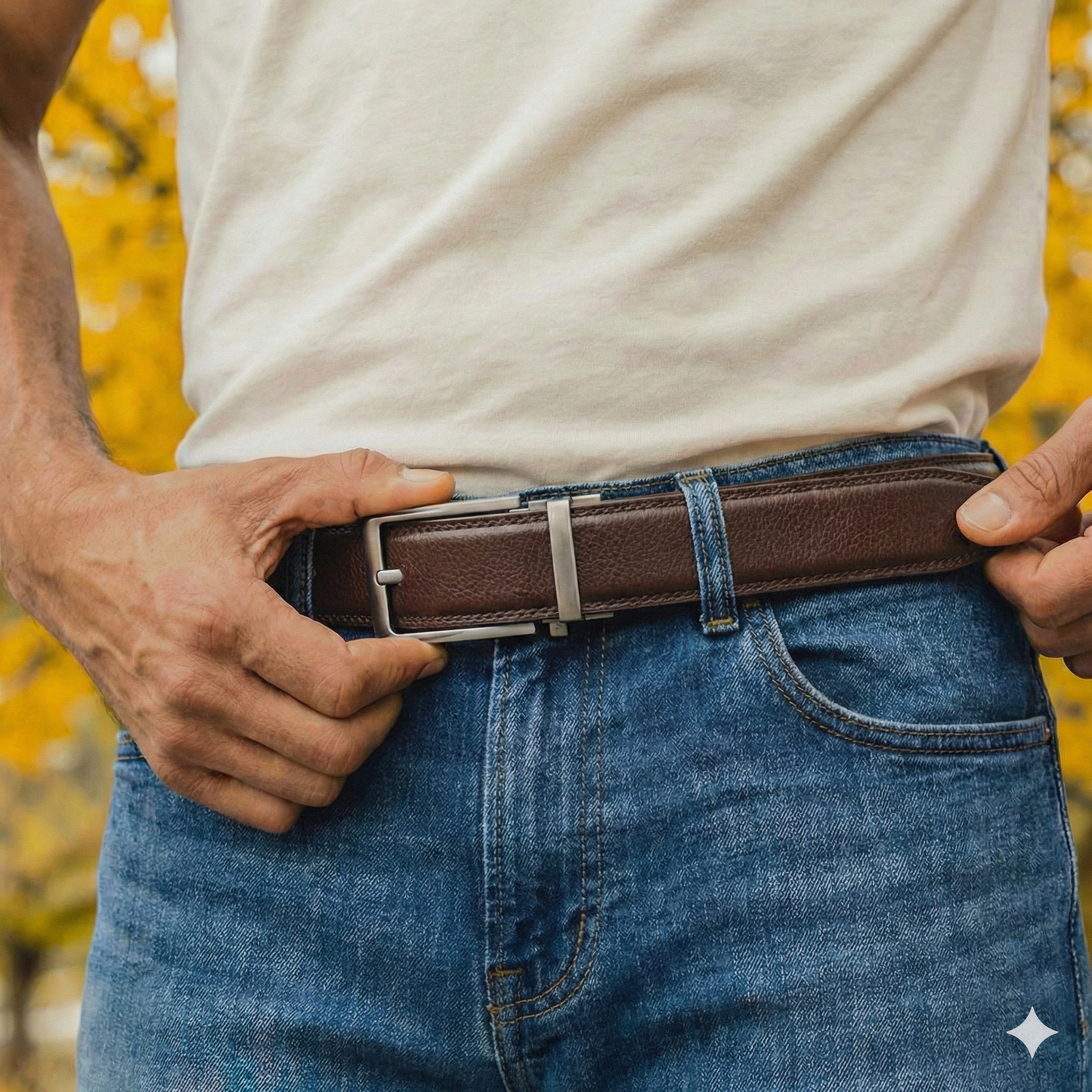 Korya MicroFit Gürtel – Automatikgürtel ohne Löcher