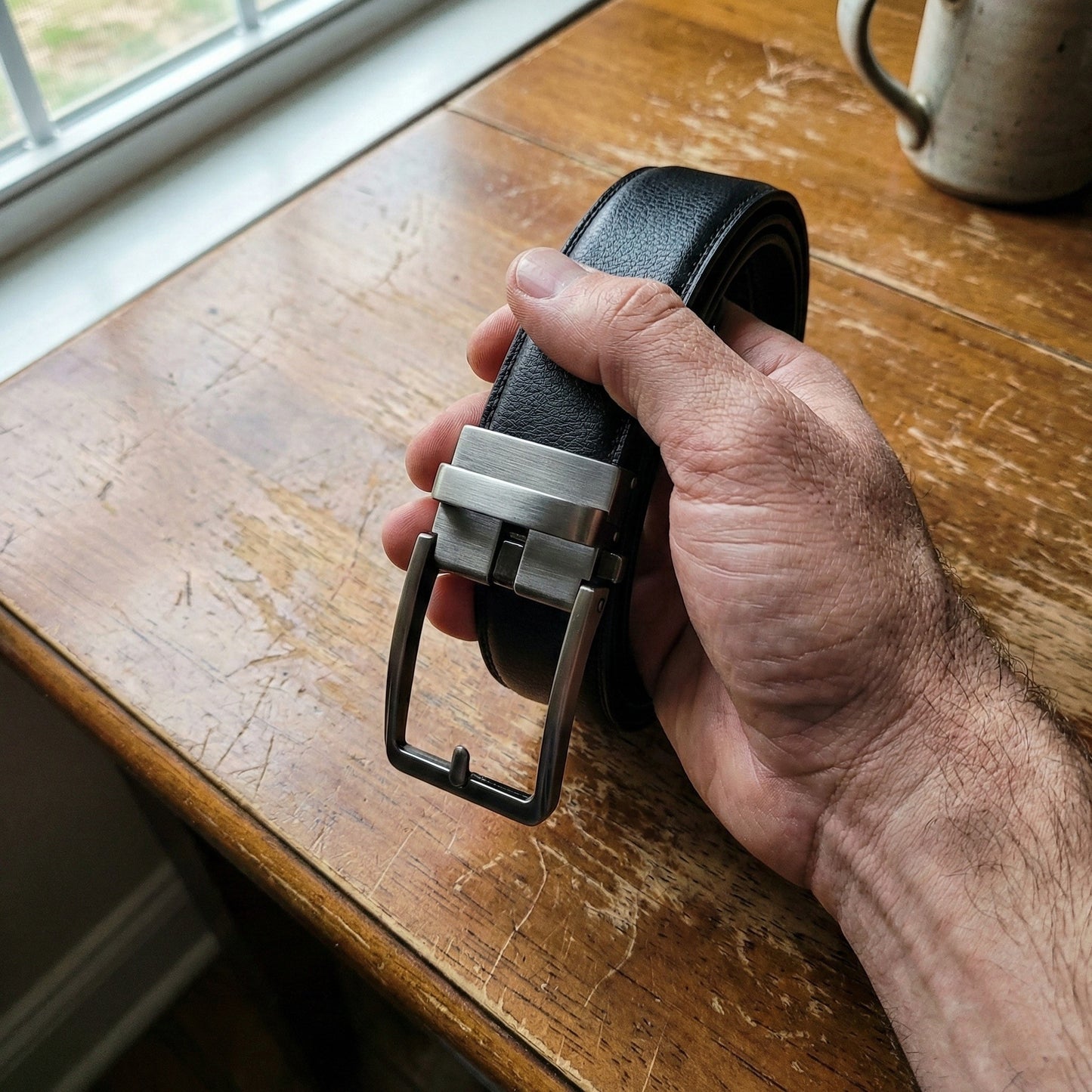 Korya MicroFit Gürtel – Automatikgürtel ohne Löcher