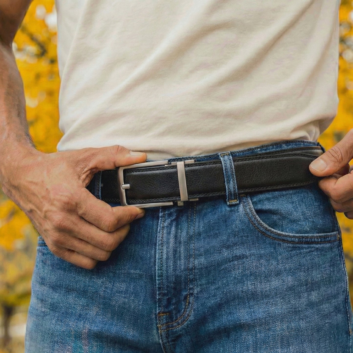 Korya MicroFit Gürtel – Automatikgürtel ohne Löcher